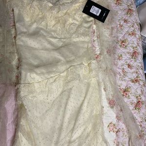 Off the shoulder lace fashion nova dress